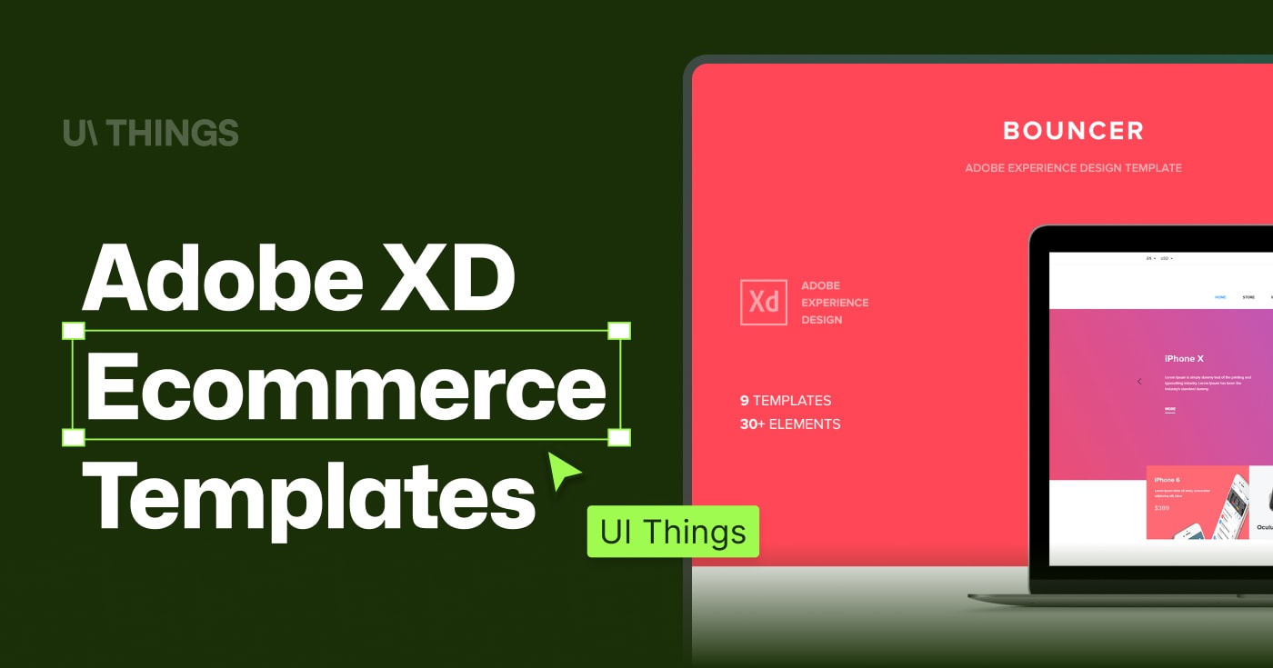 Adobe XD Ecommerce Templates & UI Kits