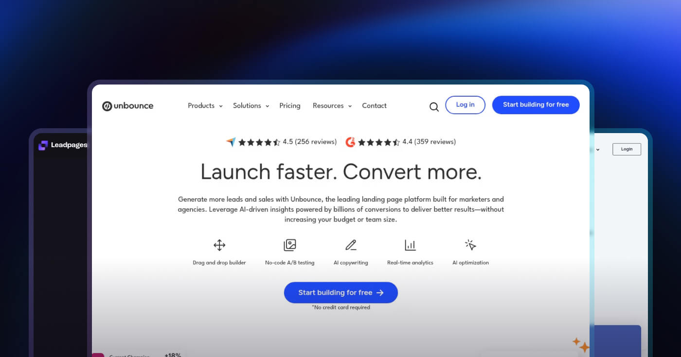 Best Landing Page Builders