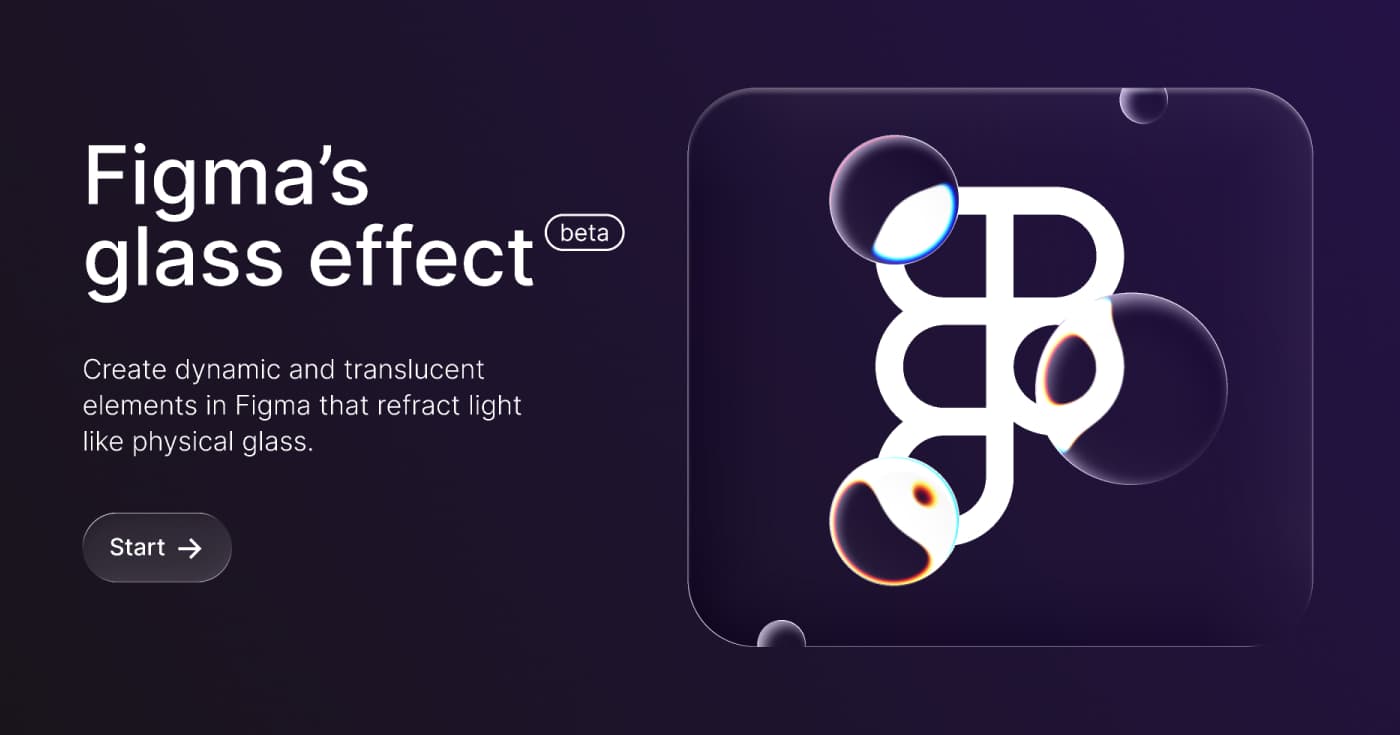 Figma’s Glass Effect