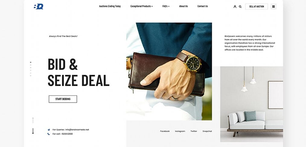 Free Ecommerce Store XD Template