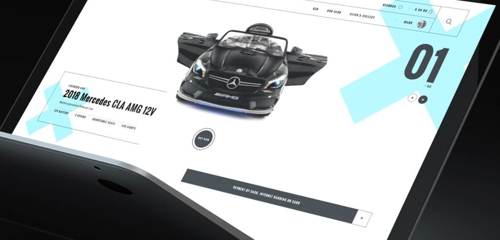 Free Ecommerce Website XD Template