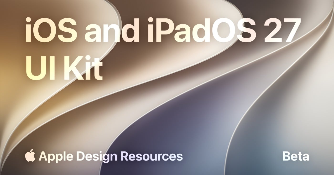 Apple’s iOS and iPadOS 27 UI kit for Figma