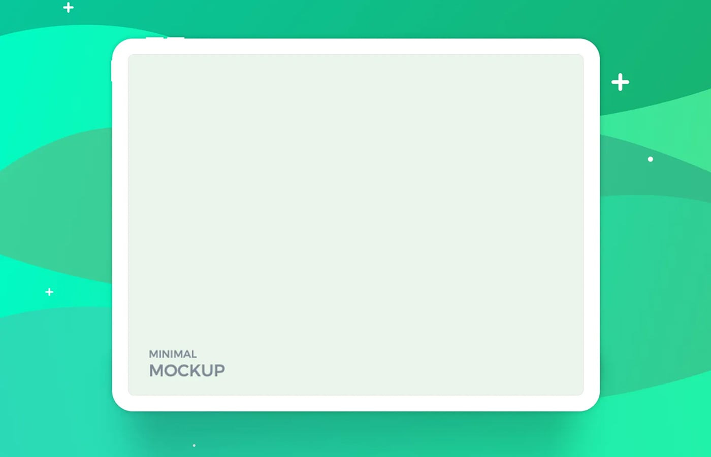 iPad Pro Minimal XD Mockup