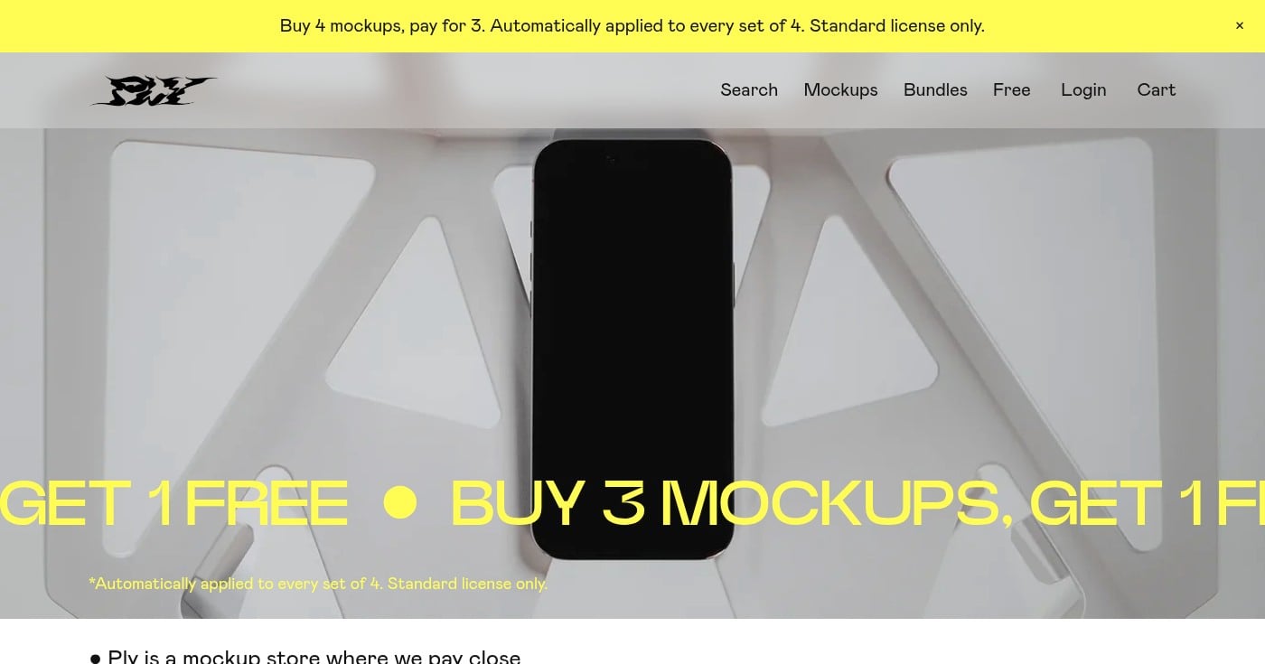 Ply Supply homepage