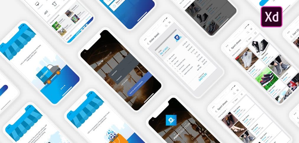 Pony Collection – Ecommerce Mobile UI Kit