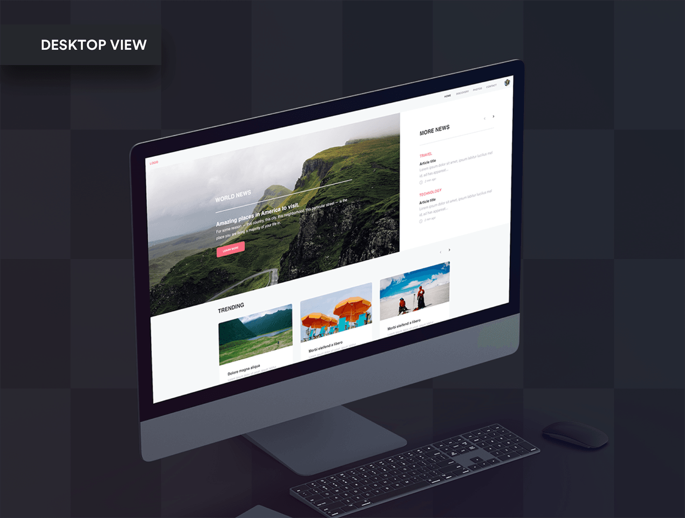 Responsive Resize Free UI Kit