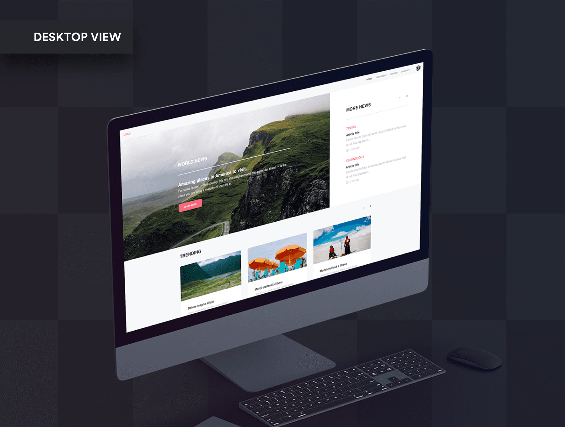 Responsive Resize Free UI Kit