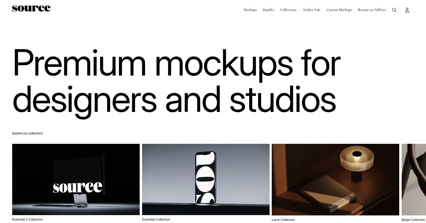 Transparent Source homepage