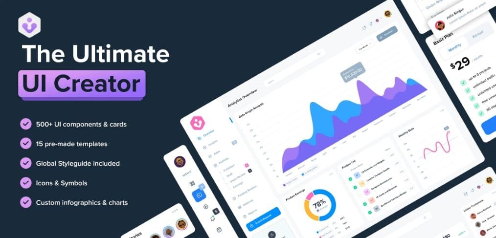 UI Creator – Premium XD UI Kit