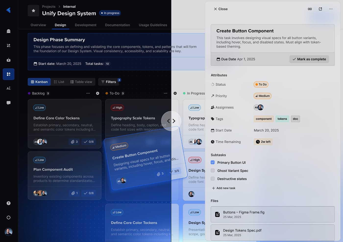 Unify Design System Preview