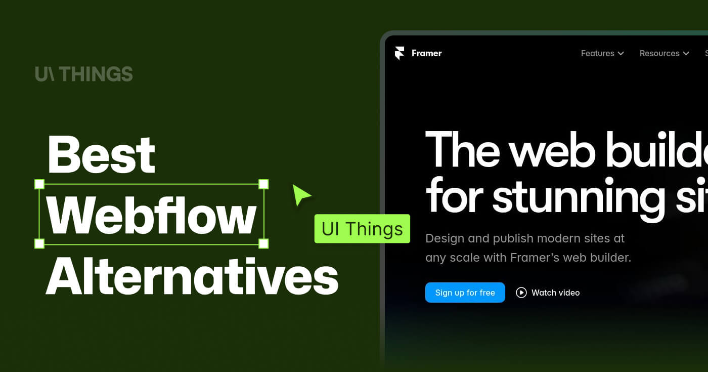 Top 8 Webflow Alternatives for 2025