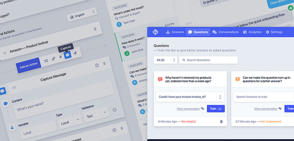 Free Chatbot UI Kit for XD