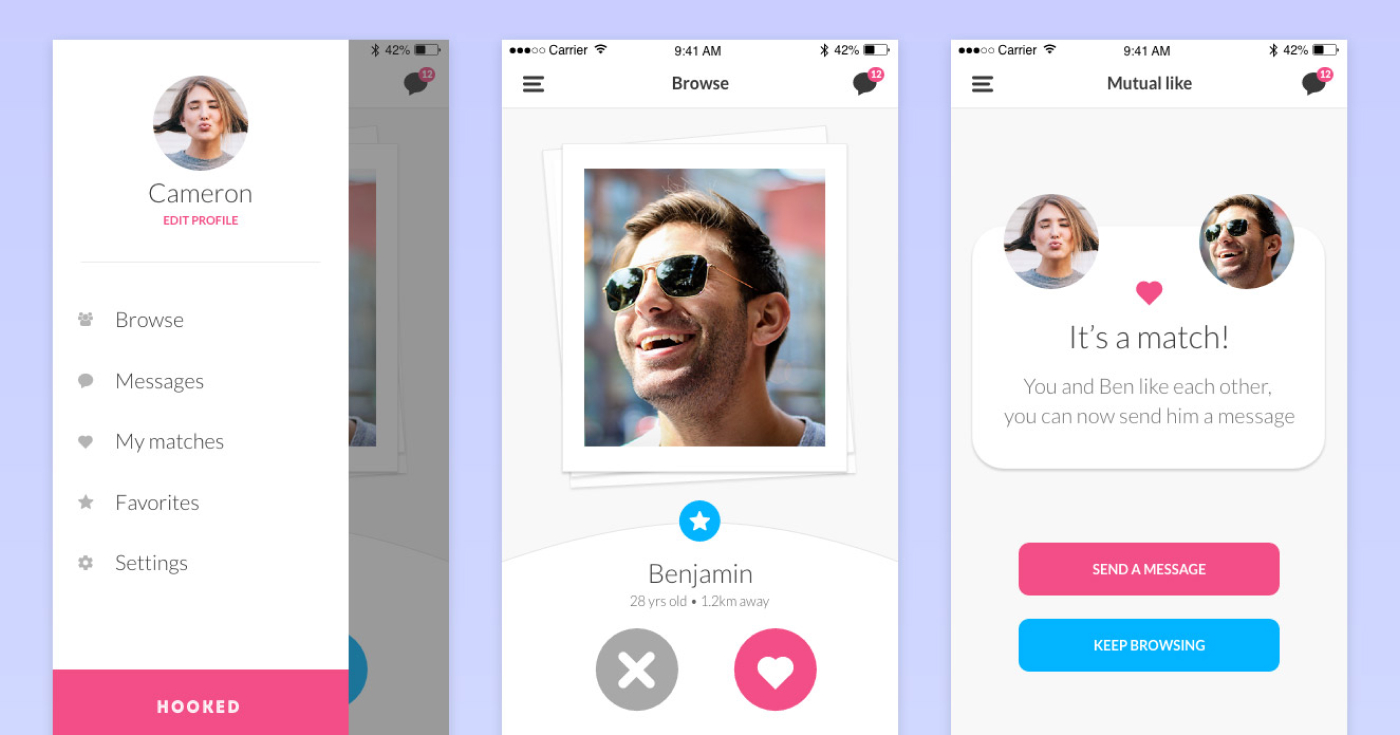 Hooked XD UI Kit